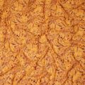 Mustard Yellow Brown Floral Printed Cotton Voile Fabric 150 Cms Width Lightweight Soft Breathable Dress Material Made In India-D27871
