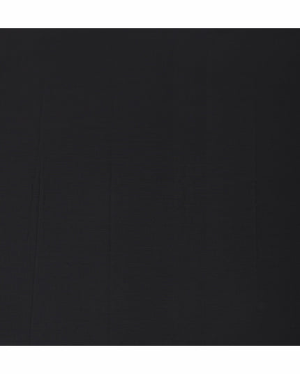 Scabal Super 140 Black Suiting Fabric 150cm