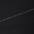 Jet Black Super 140 Merino Wool Suiting Fabric, 150 cm Width, 3.65 Mtrs Piece, Scabal Premium Cloth, Made In United Kingdom-D29197 Regal Fabrics