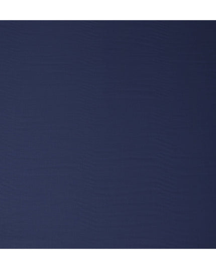 Royal Navy Blue Premium Blended Poly Wool Suiting Fabric 150 Cm Width Smooth Finish Durable Breathable Wrinkle Resistant Fabric For Suits Blazers Trousers Formal Wear Made In India-D28856 Regal Fabrics