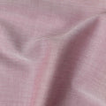 Dusty Rose Solid Textured Premium Italian 100% Cotton Shirting Fabric Smooth Woven Fine Grain Luxury Apparel Material 150 Cms Width Made in Italy-D27433