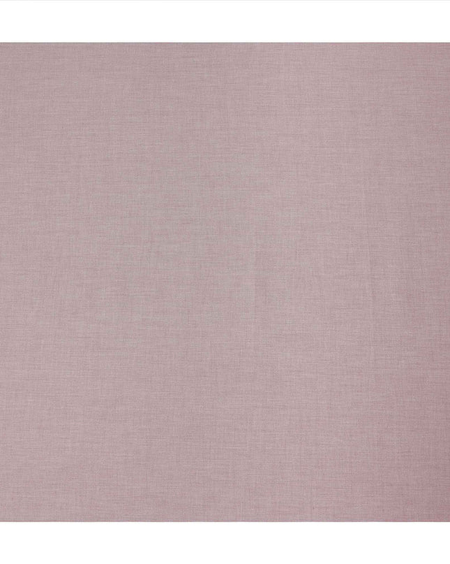 Dusty Rose Solid Textured Premium Italian 100% Cotton Shirting Fabric Smooth Woven Fine Grain Luxury Apparel Material 150 Cms Width Made in Italy-D27433