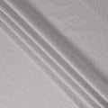 Light Grey Solid Premium Italian 100% Cotton Shirting Fabric Smooth Woven Fine Texture Luxury Apparel Material 150 Cms Width Made in Italy-D27430