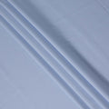 Light Blue Pinstriped Premium Italian 100% Cotton Shirting Fabric Smooth Woven Fine Stripe Texture Luxury Apparel Material 150 Cms Width Made in Italy-D27431