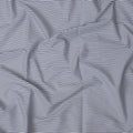 White Navy Blue Fine Stripe Premium Italian Blended Cotton Shirting Fabric Micro Striped Woven Design Soft Breathable Luxury Shirt Tailoring Material 150 Cms Width Italy Origin-D28506 - Regal Fabrics