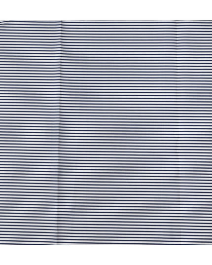White Navy Blue Fine Stripe Premium Italian Blended Cotton Shirting Fabric Micro Striped Woven Design Soft Breathable Luxury Shirt Tailoring Material 150 Cms Width Italy Origin-D28506 - Regal Fabrics