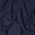 Navy Blue Textured Stripe Premium Italian Blended Cotton Shirting Fabric Subtle Woven Pattern Soft Breathable Luxury Shirt Tailoring Material 150 Cms Width Italy Origin-D28502 - Regal Fabrics