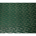 Emerald Green Abstract Textured Synthetic Chiffon Fabric 140 Cms Made In India-D27414