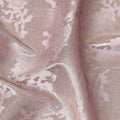 Blush Pink Abstract Textured Synthetic Chiffon Fabric 140 Cms Made In India-D27409