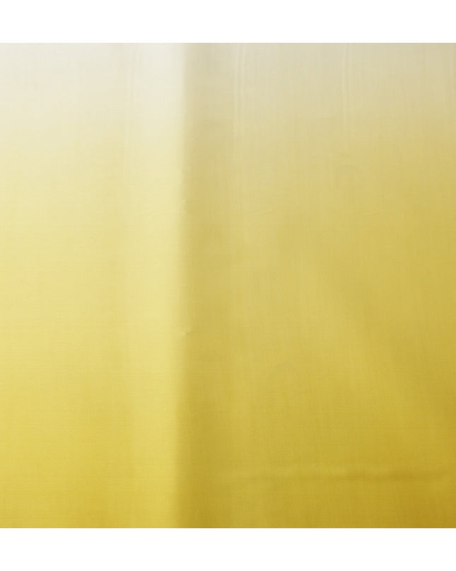 Gold Yellow Ombre Silk Satin Fabric 110cm