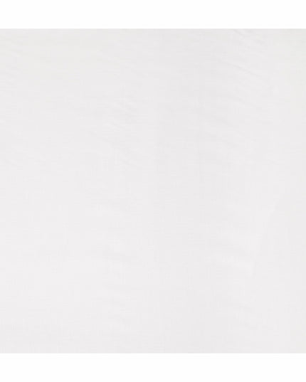 Pure White Pure Linen 60 Lea Fabric 150cm India