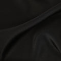 Black Premium Pure Silk Satin Fabric Solid Plain Smooth Finish 110 Cms Wide Luxury Dressmaking Material From China-D27477 Regal Fabrics