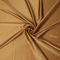 Golden Brown Premium Pure Silk Satin Fabric Solid Plain Smooth Finish 110 Cms Wide Luxury Dressmaking Material From China-D27480 Regal Fabrics
