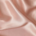 Peach Premium Pure Silk Satin Fabric Solid Plain Smooth Finish 110 Cms Wide Luxury Dressmaking Material From China-D27478 Regal Fabrics