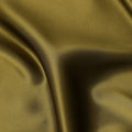 Olive Green Premium Pure Silk Satin Fabric Solid Plain Smooth Finish 110 Cms Wide Luxury Dressmaking Material From China-D27492