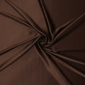 Chocolate Brown Premium Pure Silk Satin Fabric Solid Plain Smooth Finish 110 Cms Wide Luxury Dressmaking Material From China-D27487 - Regal Fabrics