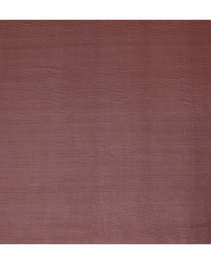 Maroon Plain Synthetic Chiffon Fabric 110 Cms Width India-D27745