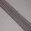 Light Grey Plain Synthetic Chiffon Fabric 110 Cms Width India-D27751