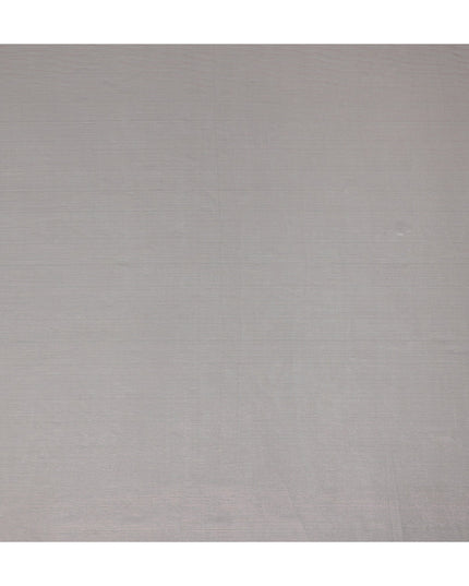 Light Grey Plain Synthetic Chiffon Fabric 110 Cms Width India-D27751