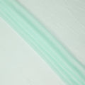 Mint Green Plain Synthetic Chiffon Fabric 110 Cms Width India-D27748