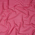 Hot Pink Plain Synthetic Chiffon Fabric 110 Cms Width India-D27750
