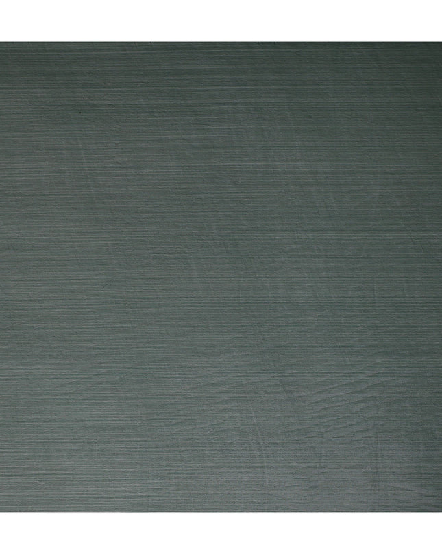 Dark Olive Green Plain Synthetic Chiffon Fabric 110 Cms Width India-D27752