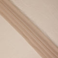 Beige Plain Synthetic Chiffon Fabric 110 Cms Width India-D27744
