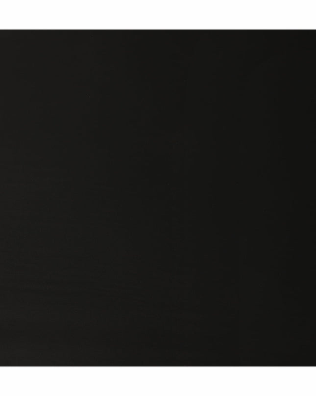 Deep Black Premium Italian Blended Wool Jacketing Fabric 150 Cms Width Smooth Soft Luxurious Durable Wrinkle Resistant Material for Blazers Jackets Formal Wear-D28611 - Regal Fabrics