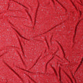 Scarlet Red Silk Georgette Sequin Fabric 110cm