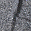 Charcoal Grey Silk Georgette Sequin Fabric 110cm