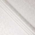 Ivory Pearl Floral Silk Satin Fabric 110cm