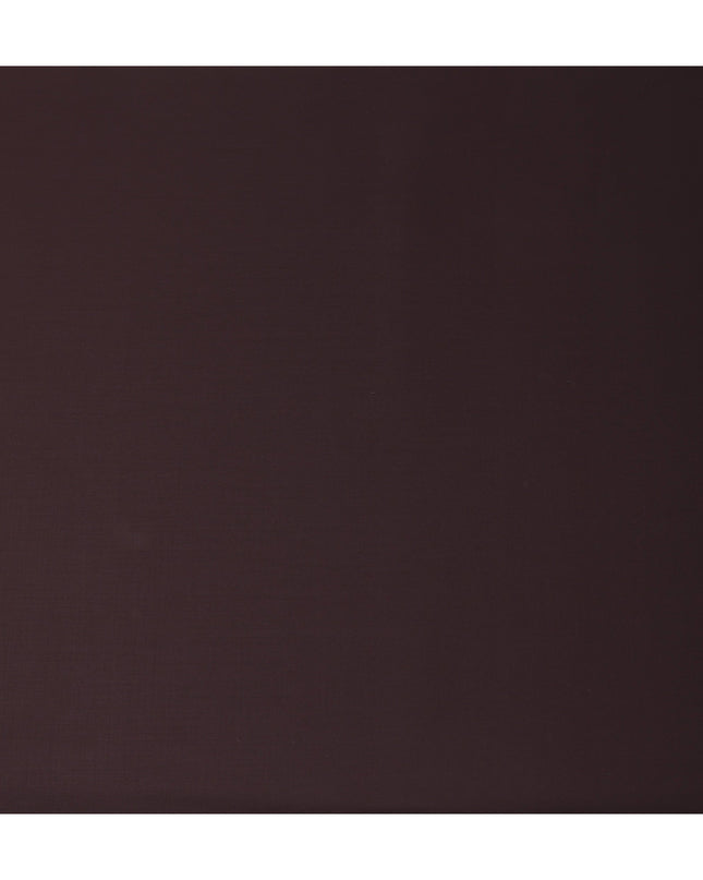 Rich Mahogany Brown Premium Blended Poly Wool Suiting Fabric 150 Cm Width Smooth Finish Durable Breathable Wrinkle Resistant Fabric For Suits Blazers Trousers Formal Wear Made In India-D28859 Regal Fabrics