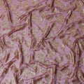 Dusty Rose Silk Chiffon Garbasaar Piece 110cm