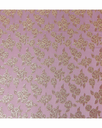 Dusty Rose Silk Chiffon Garbasaar Piece 110cm