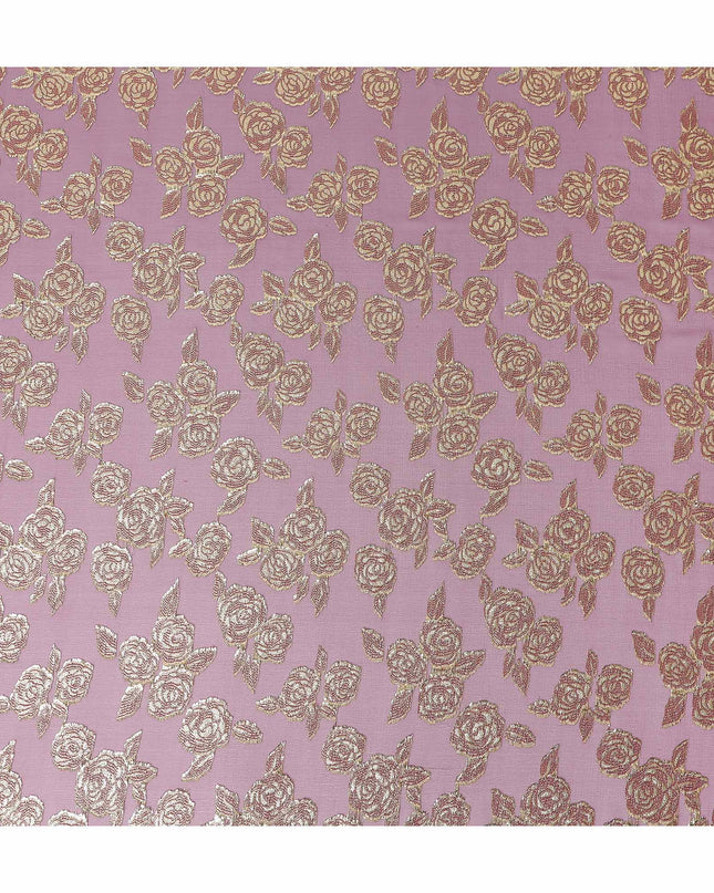 Dusty Rose Silk Chiffon Garbasaar Piece 110cm