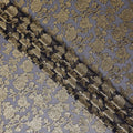 Slate blue Silk Chiffon Garbasaar Piece 110cm