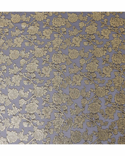 Slate blue Silk Chiffon Garbasaar Piece 110cm