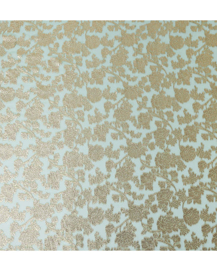 Sage Green Silk Chiffon Garbasaar Piece 110cm