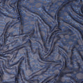 Slate Blue Silk Chiffon Garbasaar Piece 110cm