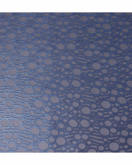 Slate Blue Silk Chiffon Garbasaar Piece 110cm