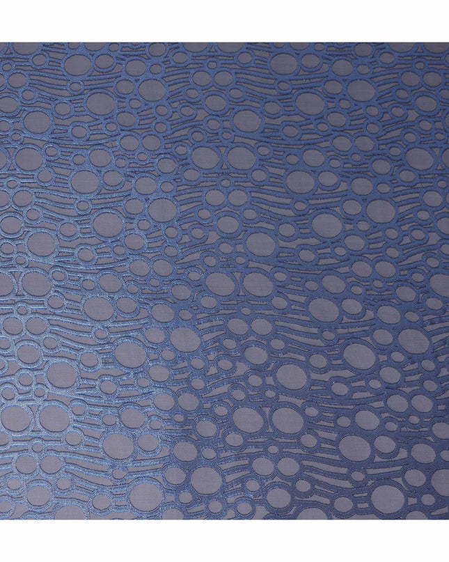 Slate Blue Silk Chiffon Garbasaar Piece 110cm