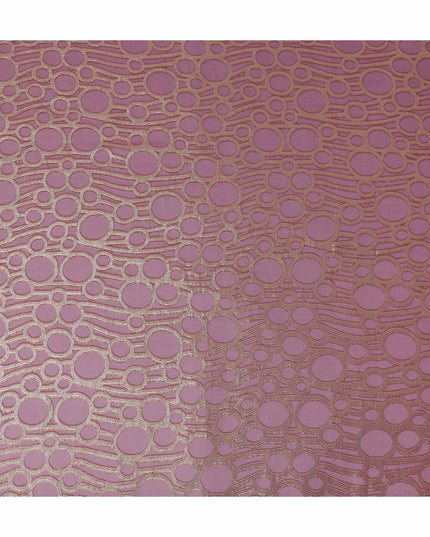 Mauve Pink Silk Chiffon Garbasaar Piece 110cm