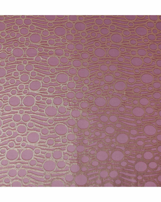 Mauve Pink Silk Chiffon Garbasaar Piece 110cm