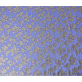 Periwinkle Blue Silk Chiffon Garbasaar Piece 110cm