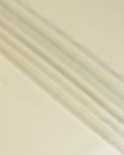Ivory Cream Silk Lame Fabric 110cm | Regal Fabrics