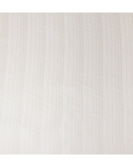 Ivory White Silk Garbasaar Piece 2m | Regal Fabrics