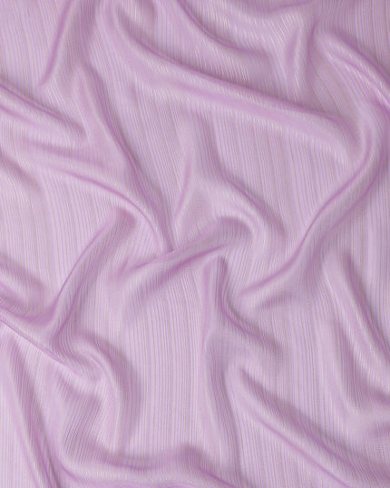 Soft Lilac Silk Garbasaar Piece 2m | Regal Fabrics
