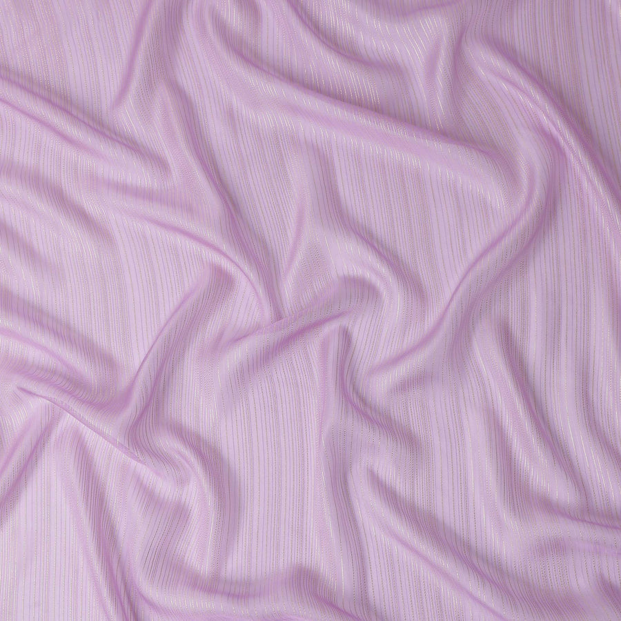 Soft Lilac Silk Garbasaar Piece 2m | Regal Fabrics