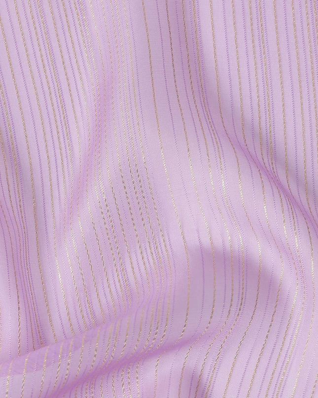 Soft Lilac Silk Garbasaar Piece 2m | Regal Fabrics