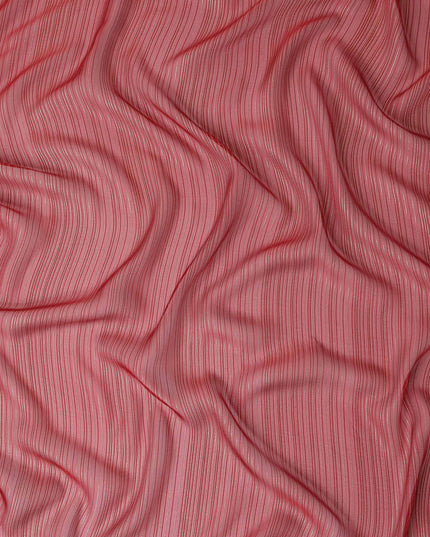 Terracotta Red Silk Garbasaar Piece 2m | Regal Fabrics